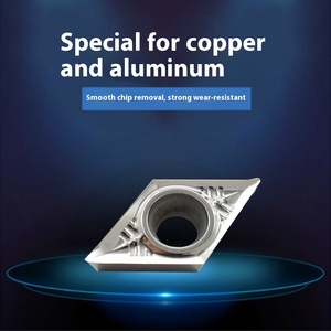DCGT11T302/11T304/11T308-AK Lâmina <span class=keywords><strong>CNC</strong></span> para Alumínio Outer Circle e Inner Hole <span class=keywords><strong>Turning</strong></span> <span class=keywords><strong>Tool</strong></span>