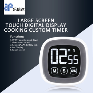 EMAF OEM Bildschirm Berührungs <span class=keywords><strong>sensor</strong></span> <span class=keywords><strong>Timer</strong></span> Boxen Training <span class=keywords><strong>Timer</strong></span> elektronischer Countdown digitale Küche kochen starke magnetische <span class=keywords><strong>Timer</strong></span> - Product Image 4