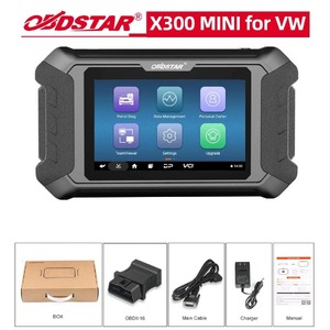 100% original OBDSTAR X300 MINI für V-W Autos Key Programmer und Cluster Calibra tion Upgrade Version von H110 versand kostenfrei - Product Image 2