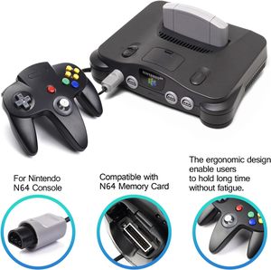 HONSON cablato N64 Controller di gioco per Nintendo 64 USB interfaccia Turbo caratteristica Joystick applicazione PC compatibile-fornitore della cina - Product Image 6