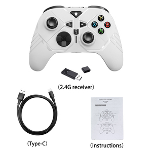 ตัวควบคุมเกมไร้สาย2.4กิกะเฮิร์ตซ์สำหรับ xboxs One /s/x Android ทริกเกอร์ออฟฮอลล์จอยสติ๊กแม่เหล็กสำหรับพีซี P3แอนดรอยด์ IOs - Product Image 6