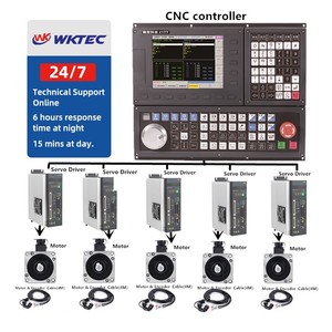 Servo Cnc-controlador de 5 ejes, compatible con Plc, para máquina Cnc, lista de precios