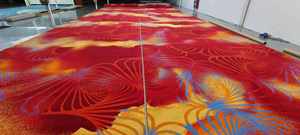 Chất Lượng Cao 100% Nylon In Thảm Chống Trượt Máy Làm Vòng Đống Dệt Kỹ Thuật Khách Sạn Nhà Văn Phòng Hành Lang Cầu Nguyện - Product Image 3