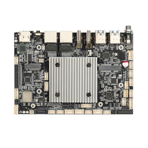 RK3588 Cortex-A76 e Cortex-A55 Dual Lan LPDDR4 8G EMMC 64GB Mini scheda Pc scheda madre del sistema Android scheda madre - Product Image 1