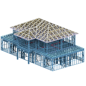 Konstruktion dienstleistungen für Stahl konstruktionen für mehrstöckige Büro-und Wohngebäude - Product Image 2