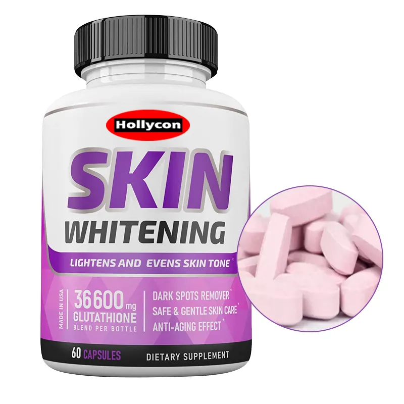 Oem Hot Selling Gezondheidszorg Producten L-Glutathion Whitening Pillen Anti-Aging Supplementen Gluthatione Capsule Whitening