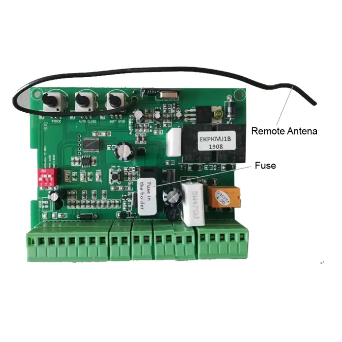 Scheda di controllo apri cancello scheda madre circuito stampato per motore cancello scorrevole apri cancello battente