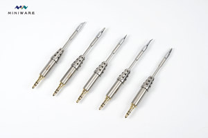 MINIWARE TS80P TS-D25 Stainless Steel Soldering Iron Filter <strong>Tips</strong> 3.5mm Audio Jack Pluggable Miniaturized Iron <strong>Tip</strong> for Soldering - Product Image 6