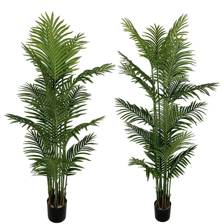 Enfeite de árvore de majestade, pequeno, grande, falso, árvore de majestade, artificial, areca, palmeira, plantas para venda