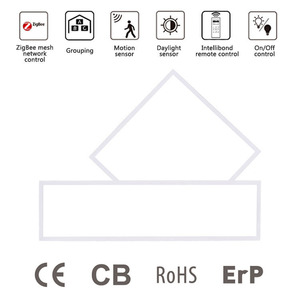 UL/ETL/DLC IP65 chứng nhận lớn 2x2 2x4 LED bảng điều chỉnh kho Đèn trần thương mại Bảng điều chỉnh ánh sáng thay đổi độ sáng điện lõm - Product Image 3