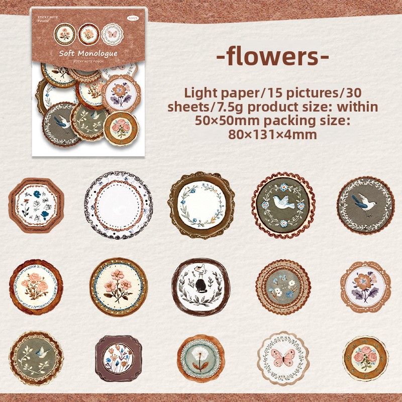 D Flower Affairs-blanco