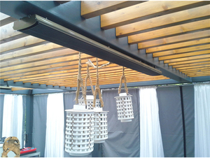 Kızılötesi ısıtıcı 2400W Gazebo garaj ısıtıcıları kış için - Product Image 5