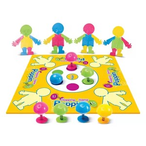 Logic Thinking Early Education <strong>Toys</strong> Children Hopping <strong>Toy</strong> Set Interesting Catch a <strong>Poppin</strong> Hopping Action Classic Board Game Set - Product Image 5