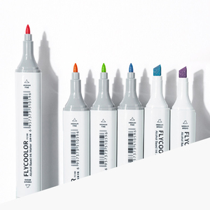 Pennino a base alcolica superiore della pallottola e dello scalpello del doppio pennino 470 colora completamente il pennino e l'inchiostro giapponesi - Product Image 3