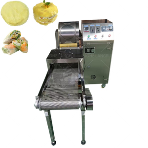 Injera绉纱春卷自动面团制造机Idli Dosa面糊蛋卷Lumpia包装纸-多合一!