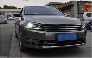AKD ไฟหน้ารถสำหรับ VW Passat B7,เลนส์โปรเจคเตอร์ LED 2012-2015 Magotan สัญญาณไฟไดนามิก DRL อุปกรณ์ตกแต่งรถยนต์ - Product Image 5