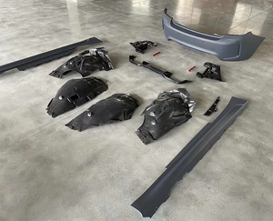 ชุดแต่ง F22แบบเต็มชุด2ชุดดัดแปลง F23กันชนหน้ากระโปรงข้างกันชนหลังสำหรับ BMW M2 F22 2014-2018สไตล์ใหม่ - Product Image 5