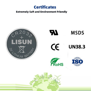 Cr 2032 3V Pin Lithium CE nút di động Pin đồng xu 5 cái/vỉ 220mAh CR1220 CR1632 CR2032 CR2450 cho đồng hồ - Product Image 2