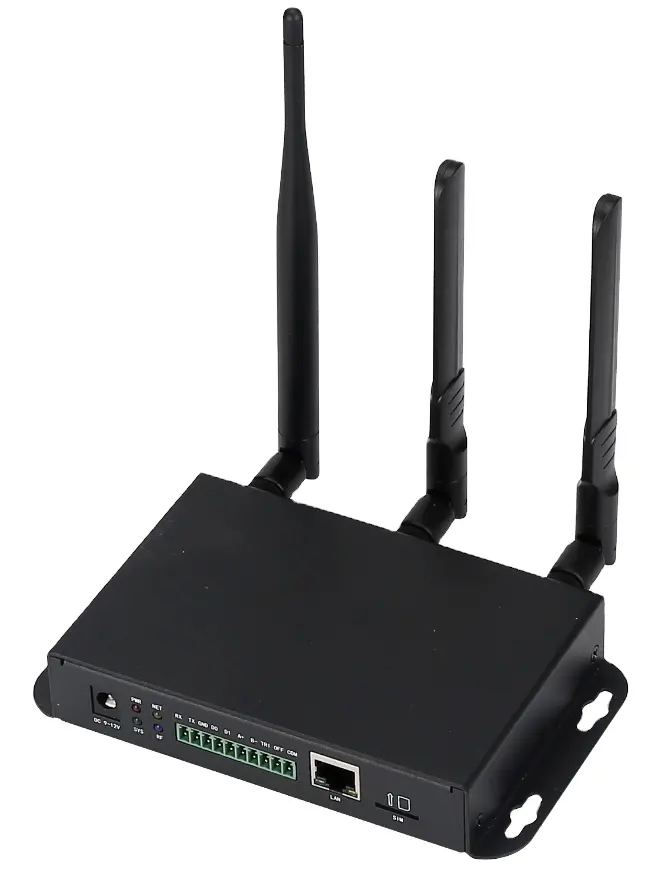 높은 정확도 4 포트 장거리 UHF RFID 리더 Muti-태그 4G, 와이파이 인터페이스와 응용 프로그램을 읽기