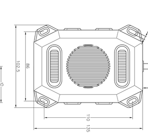带定向闪光和倒车报警器的多功能报警系统 - Product Image 6
