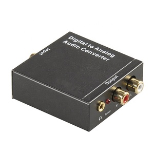 Xput <strong>Optical</strong> Coaxial Audio Converter Optic Fiber <strong>Digital</strong> <strong>to</strong> Analog Audio Toslink TV Converter Box With Audio Jack - Product Image 3
