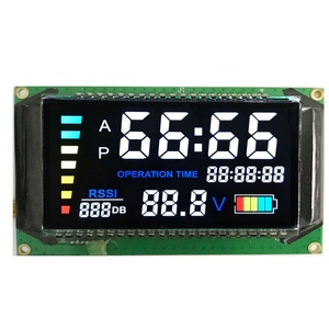 China Supply 4-stelliges VA/TN-LCD-Display mit 7 Segmenten