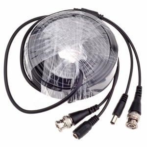 BNC RCA DC连接器3合1 AHD安全摄像机电缆5M 10M 15M 20M 30M模拟监视摄像机系统信号输出电缆 - Product Image 4