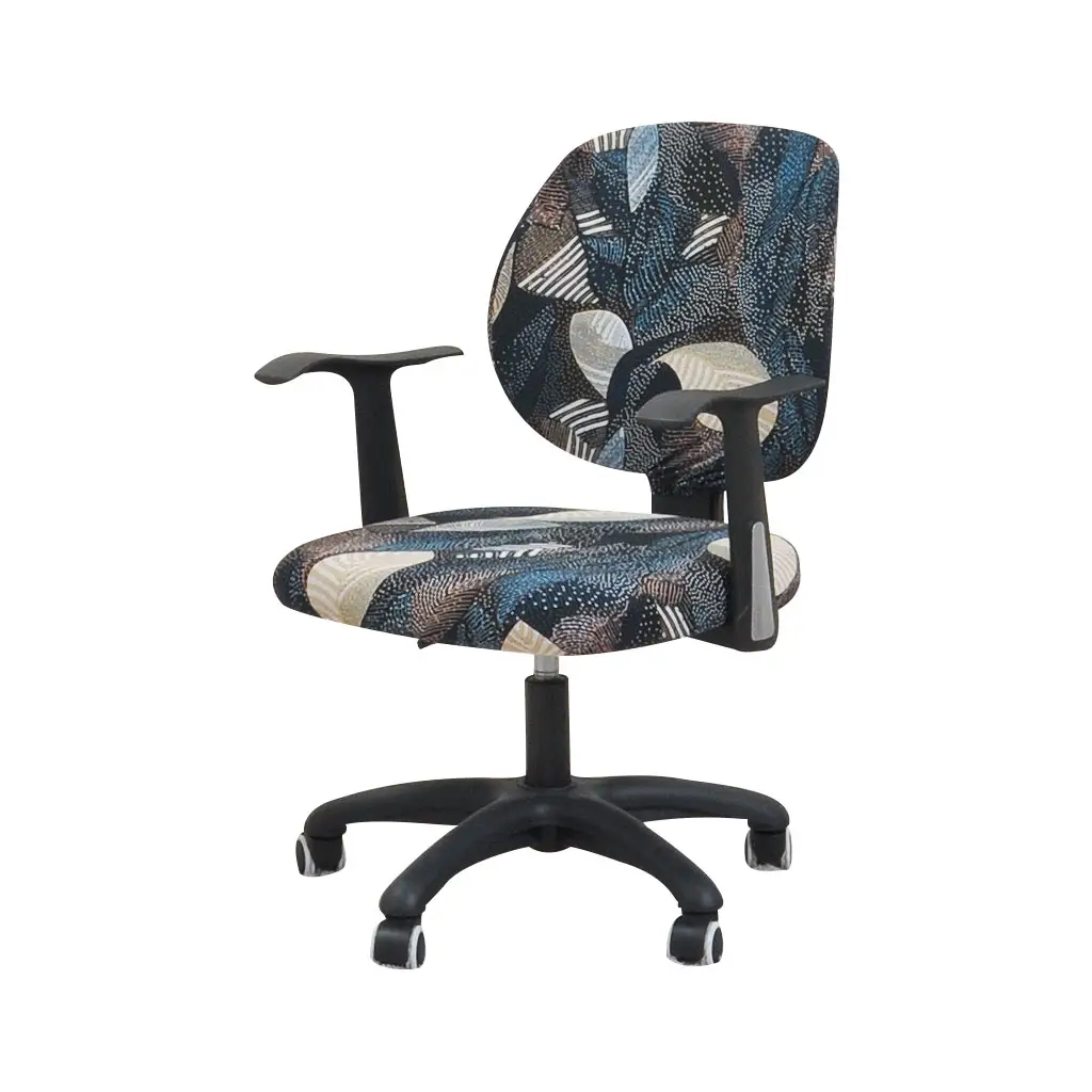 Computer Office Chair Covers Universale Elastico Poliestere Lavabile Rotante Sedia Slipcovers, SOLO Coperture della Sedia