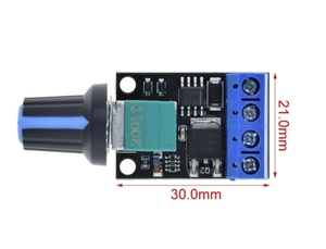 PWM DC Motor hız kontrolörü 5V-16V hız anahtarı 10A anahtarı fonksiyonu LED karartma ve hız kontrol modülü - Product Image 5