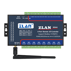 8 puertos DI DO AI MQTT Modbus TCP MQTT Wifi Control remoto IO Controller ZLAN6844 - Product Image 5