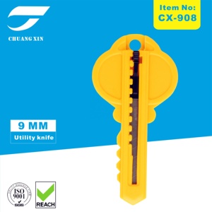 Handle Knife Camping Pocket Small Folding Utility Knife <strong>Key</strong> Type Pocket Multi-functional Utility Knife for Student Art <strong>Cutter</strong> - Product Image 2