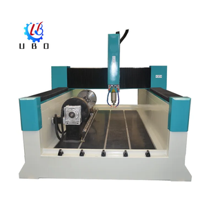 高z轴石材大理石雕刻4轴3D数控刳刨机带旋转轴石材雕刻机 - Product Image 1