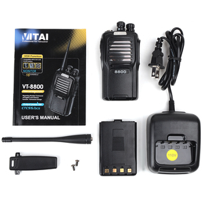 VITAI VT-8800 Software per PC con Prompt vocale cinese e inglese ritardo VOX programmabile 1300mAh Radio bidirezionale agli ioni di litio Walkie Talkie - Product Image 5