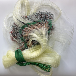 ตาข่ายตกปลาตะกั่วด้านล่างโยนง่าย,ห่วงโซ่ชนิดอเมริกันเหวี่ยงตาข่าย - Product Image 1