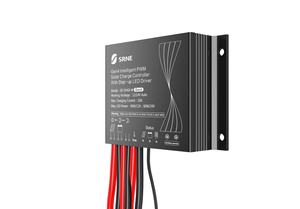 SRNE SR-DH60 12V/24V 10A IP67 with Motion Sensor 40-60W Load 150-300W Remote Power <strong>PWM</strong> <strong>Solar</strong> Charge <strong>Controller</strong> <strong>for</strong> Street Lights