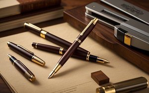 高级日本文具加沃特曼帕克办公用品豪华笔书写配件