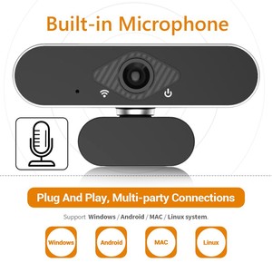 Full HD 1080P Webcam USB-Computer kamera PC Digitale Web kamera für Studenten studien Video anrufe Arbeits treffen Online - Product Image 6