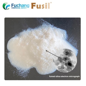 Precio de fábrica industrial pirogénico Sio2, grado de nano partículas de sílice pirógena para transparencia y refuerzo de resina de PVC