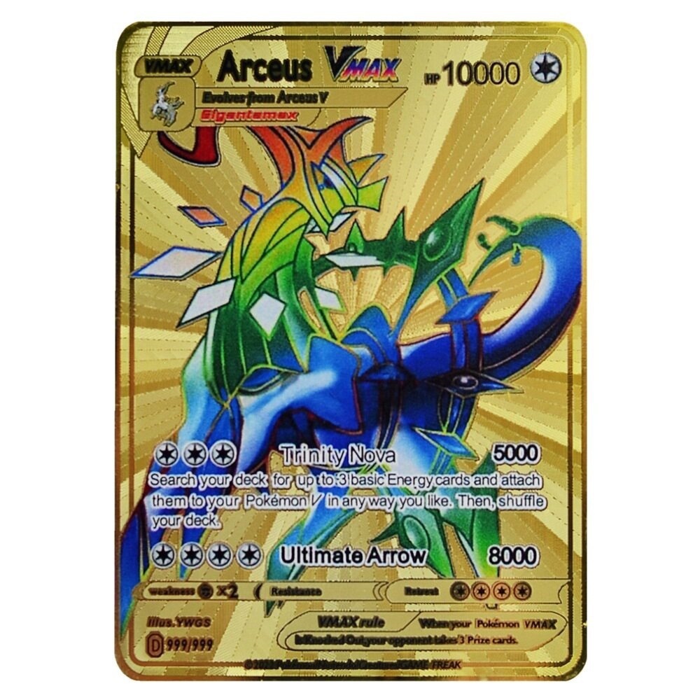 Arceus vmax hp 10000