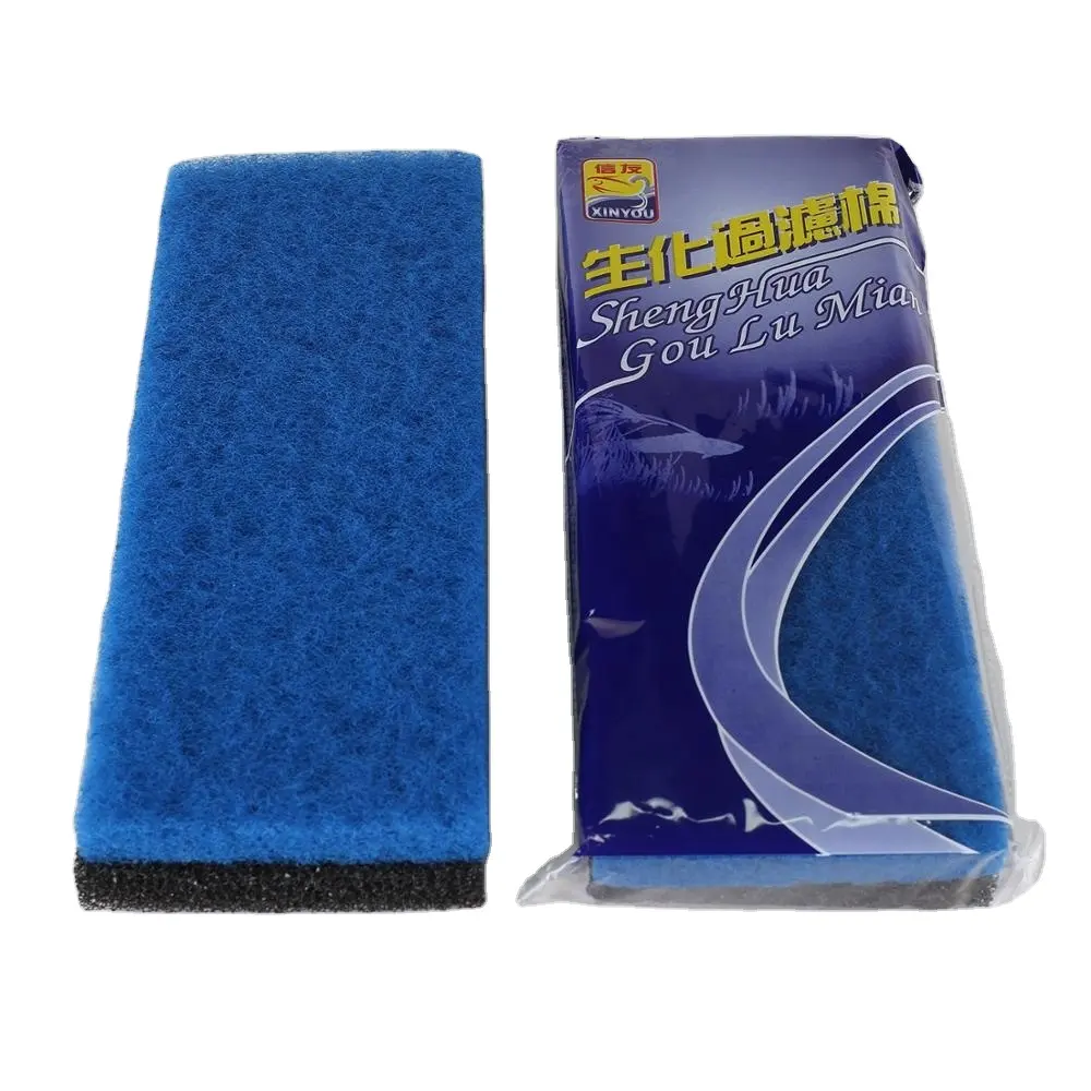 Esponja de filtro de XY-1810, esponjas azules para acuario, productos