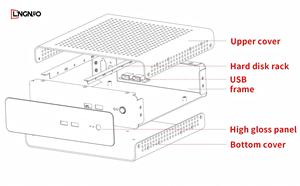 MiniPC 1240P Core I3 i5 i7 Puerto Quad Core computadora sistema Barebone para Win 10 - Product Image 2