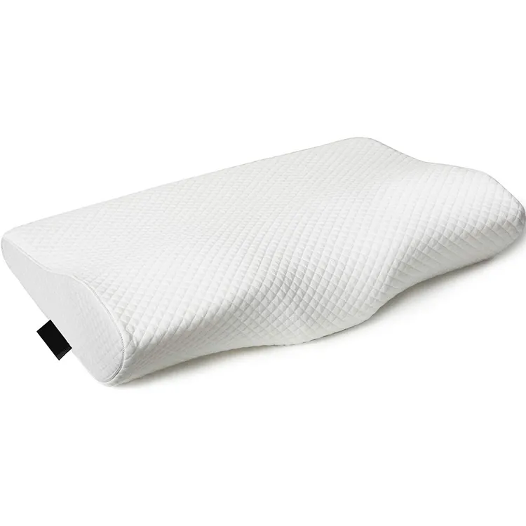 Queen Size di Gomma Piuma di Memoria A Pelo Cervicale Contour Cuscino Letto per il Dolore Al Collo Side Sleeper Schiena e Spalle