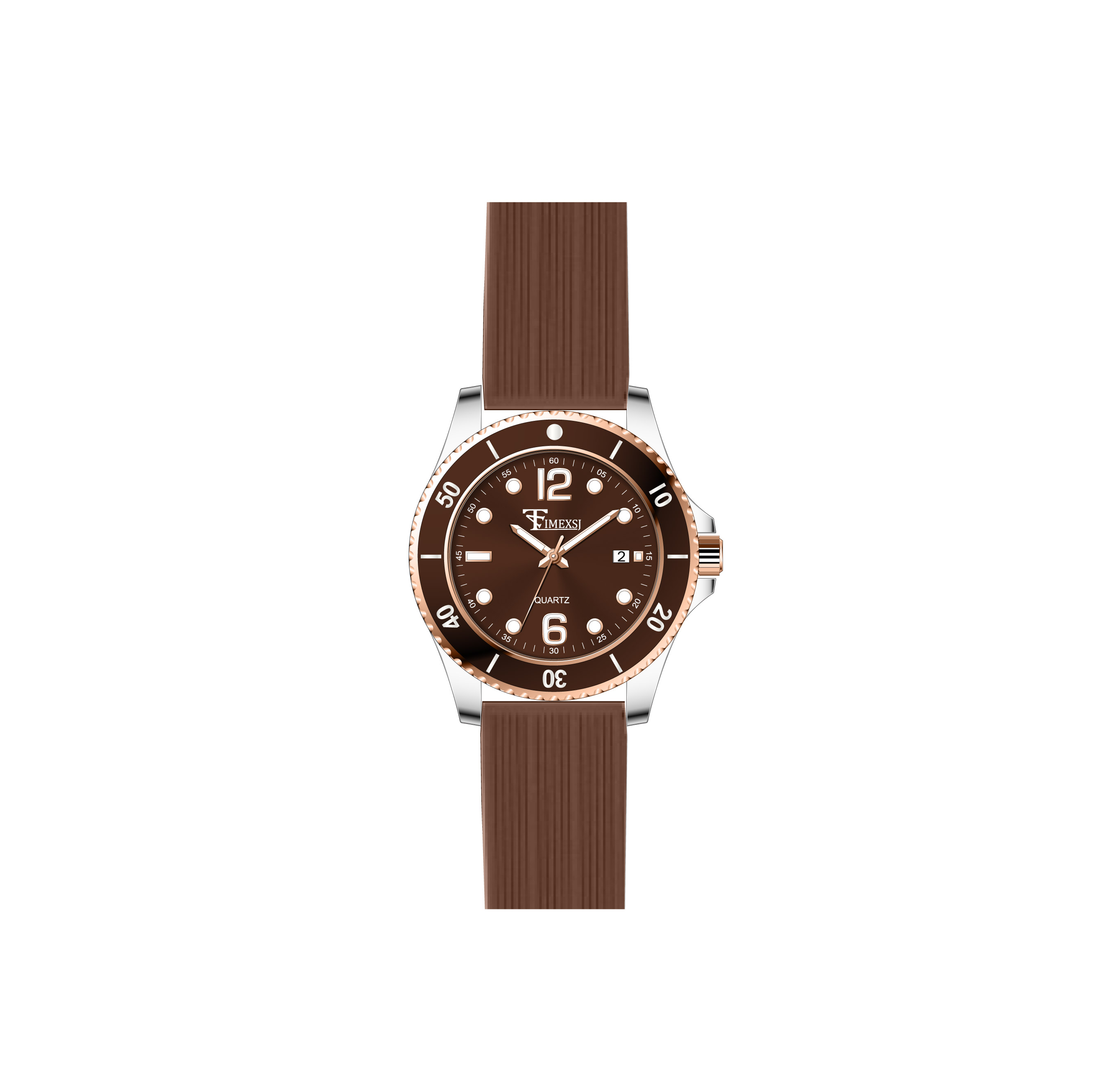 สีน้ำตาล