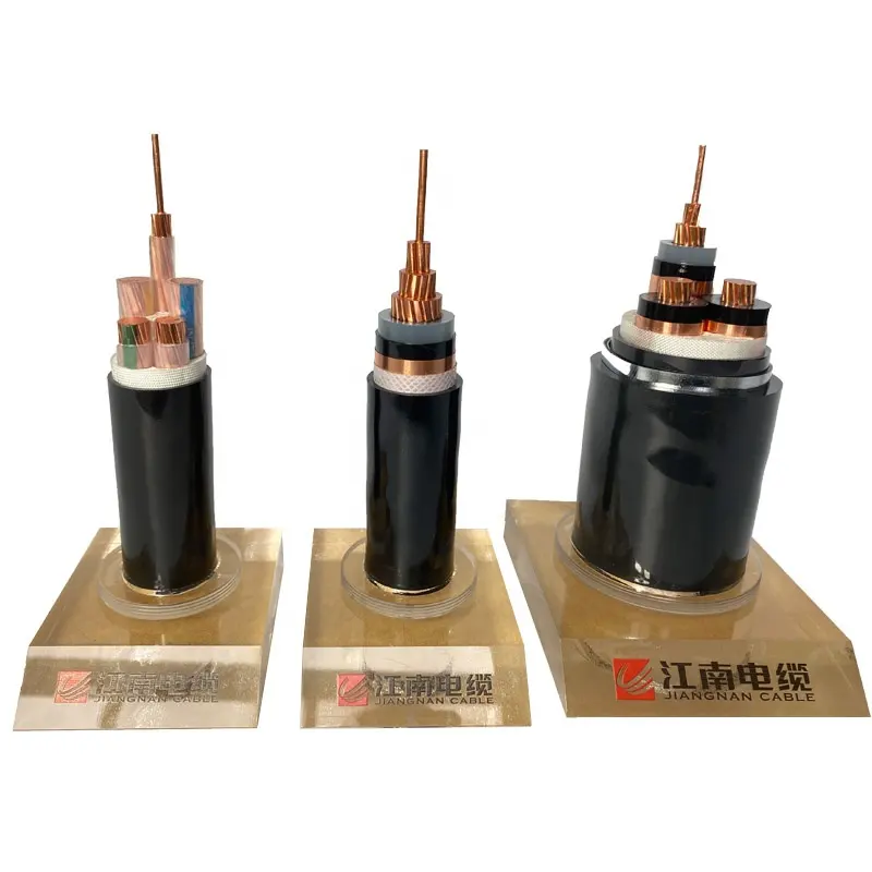 케이블 제조 공장 기갑 pvc 케이블 3 코어 4c 2.5mm 480mm2 2 5kv xlpe 케이블 와이어 저전압