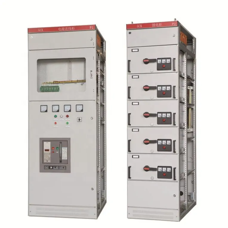 Sala de distribuição do poder do armário 380V 660V 630A 3150A do interruptor do sistema de controle de baixa tensão GCK para Switchgear