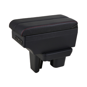 Tiypeor çok fonksiyonlu otomatik merkezi organizatör saklama kutusu USB ile iç Trim araba evrensel kol dayama konsol kutuları - Product Image 4