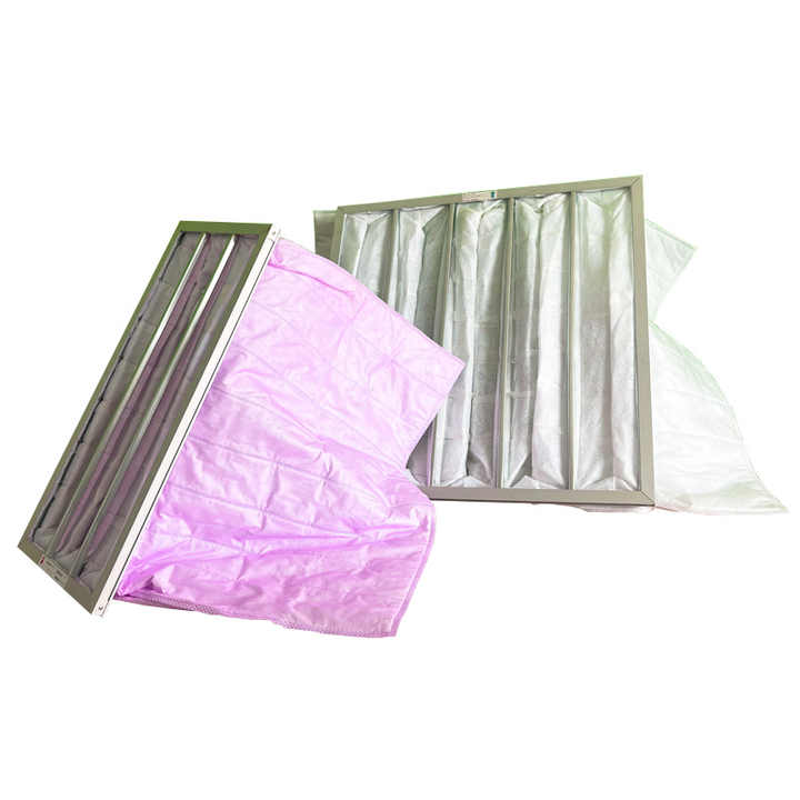Yıkanabilir kumaş hava filtresi f7 filtre torbası f6 f7 f8 bag çanta cep filtresi