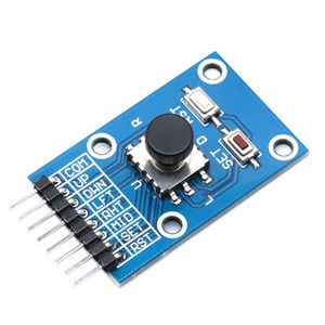 Módulo de botón de navegación de cinco direcciones para MCU AVR Game 5D Rocker Joystick Teclado independiente para Arduino Joystick Module - Product Image 1