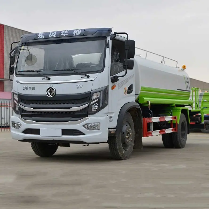 مونغ فينغ خزان المياه شاحنة مستعملة 165HP 6 طن 4x2 القيادة اليسار سعر الشاحنات البيع