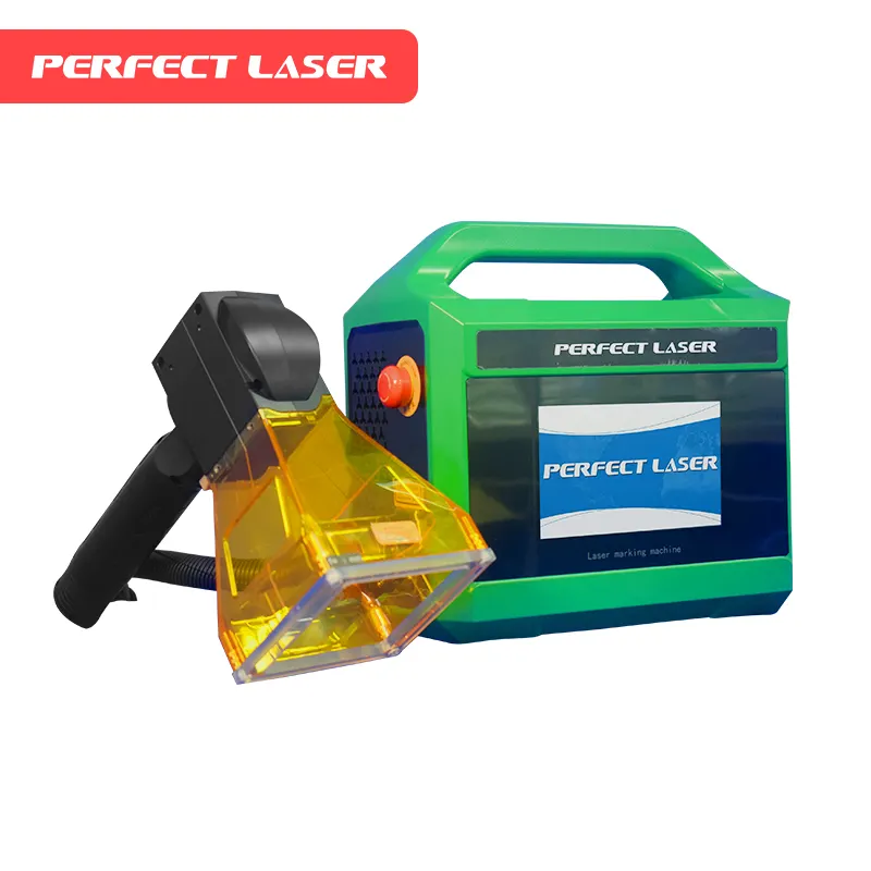 Perfect Laser 20W 30W Raycus Max Jpt Smart LCD Display Handheld Mini Metal Fiber Laser grabado Marking Marker Machine P